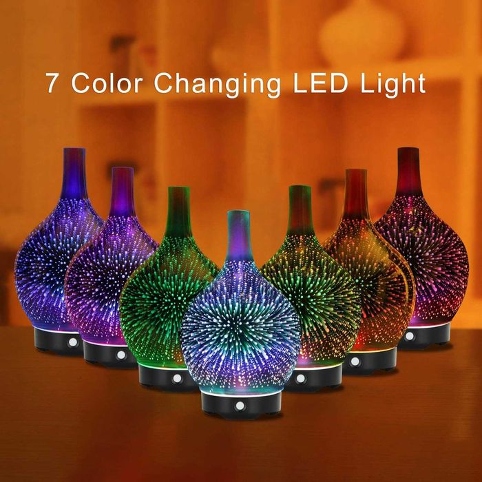 Ултразвуков дифузер за етерични масла, овлажнител  Widewise