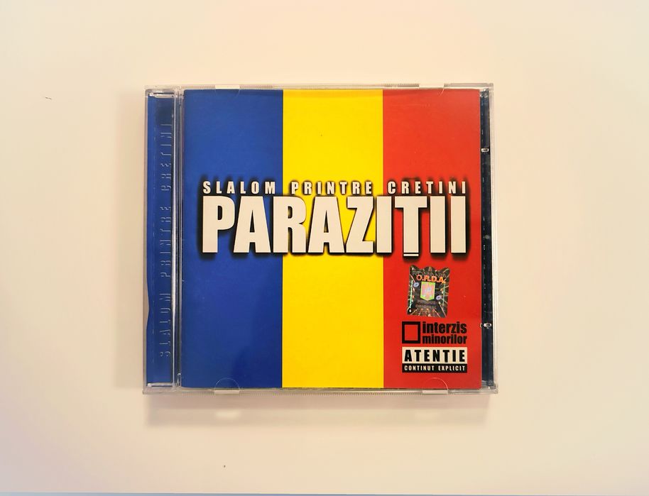 Parazitii - Slalom Printre Cretini //CD Audio Hip-Hop