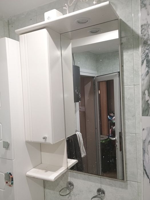 Пвц  шкаф за баня 60 см и горен мдф 60 см