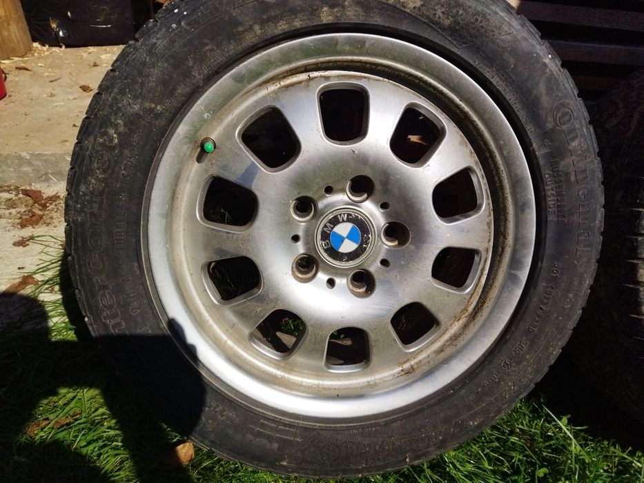Jante de aluminiu tot cu cauciucuri BMW e46