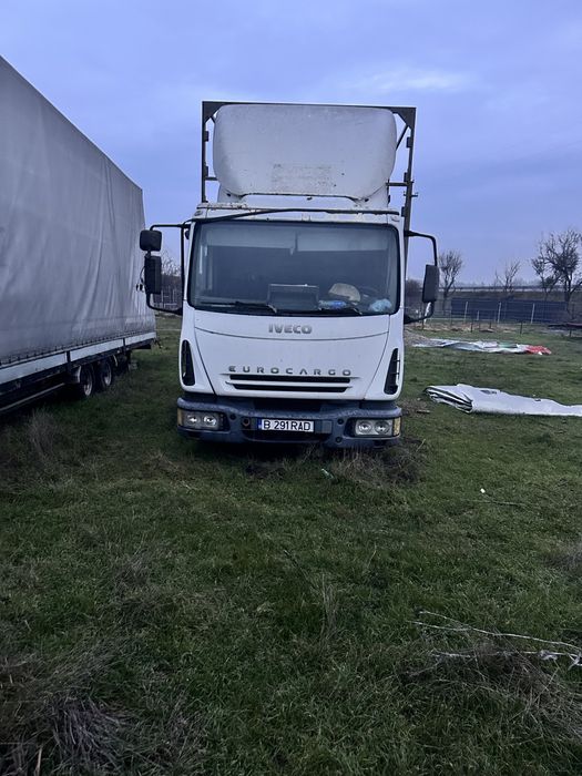Vand tandem iveco euro daly camion7,5 t si remorca