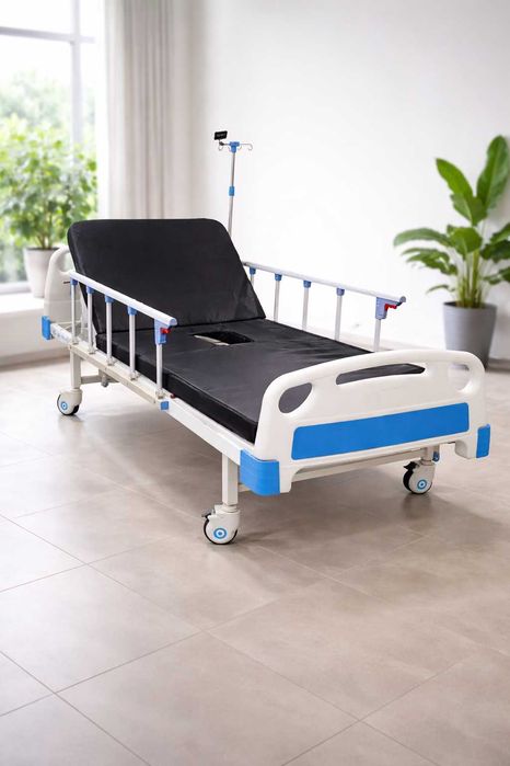 Кровать однафункциональная с горшком медицинская