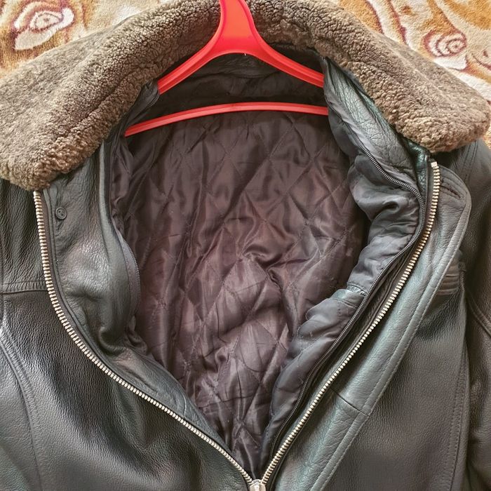 Кожаная куртка и дубленка