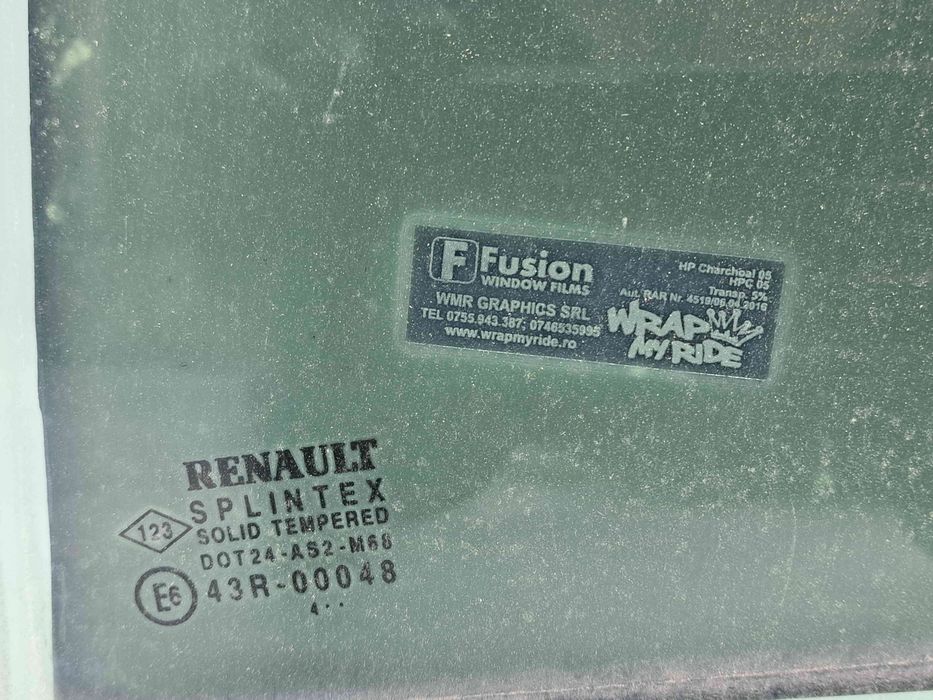 Geam usa stanga spate Renault Scenic 1 [Fabr 1999-2003] OEM