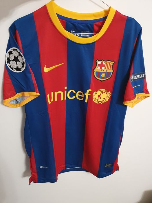 Tricou Messi Barcelona 2010 2011 badge champions league