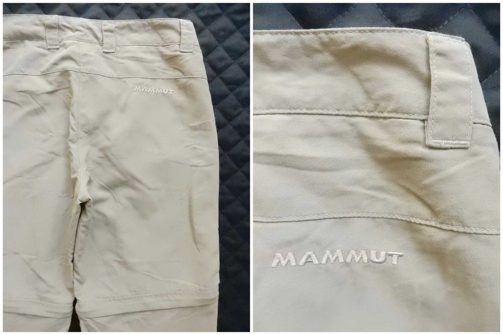 Pantaloni detasabili Mammut Zip Off System Swiss Technology. XS.