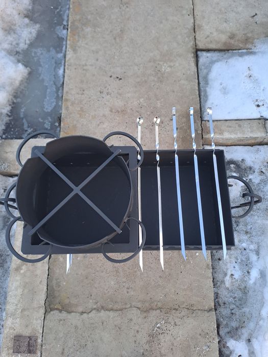 Продам стационарный новый мангал