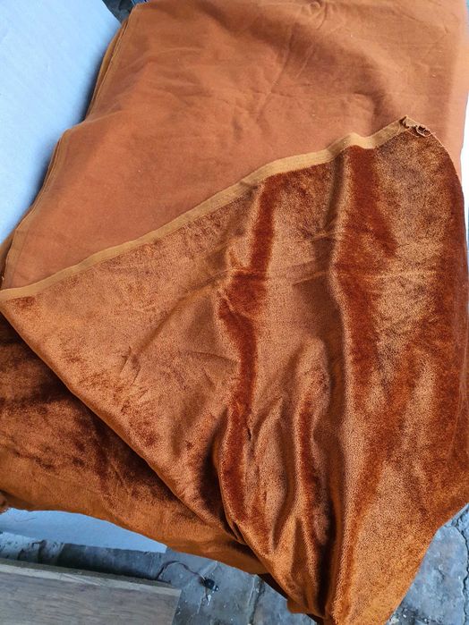 Ткань Бархатная Материал 1.35ш. 5м дл.