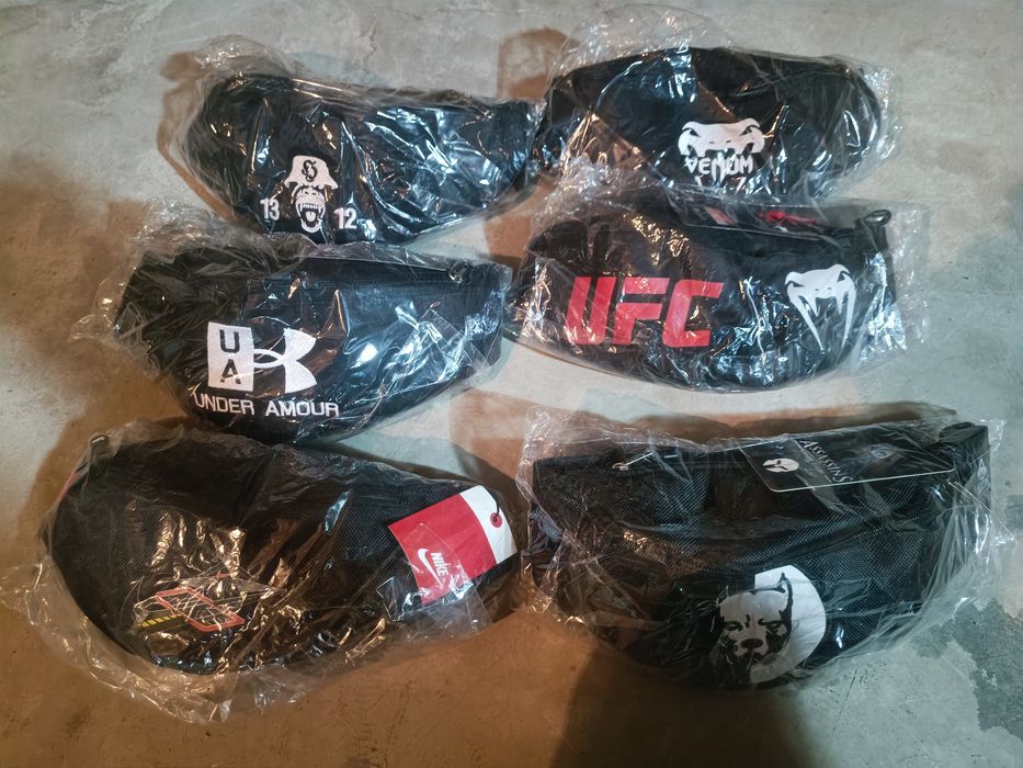 Чантички, паласки, диагоналка Nike, Hugo, Calvin Klein, Venum , Under armour