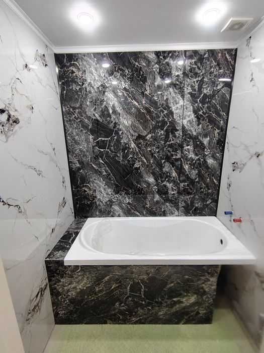 мрамор клею крашу стены