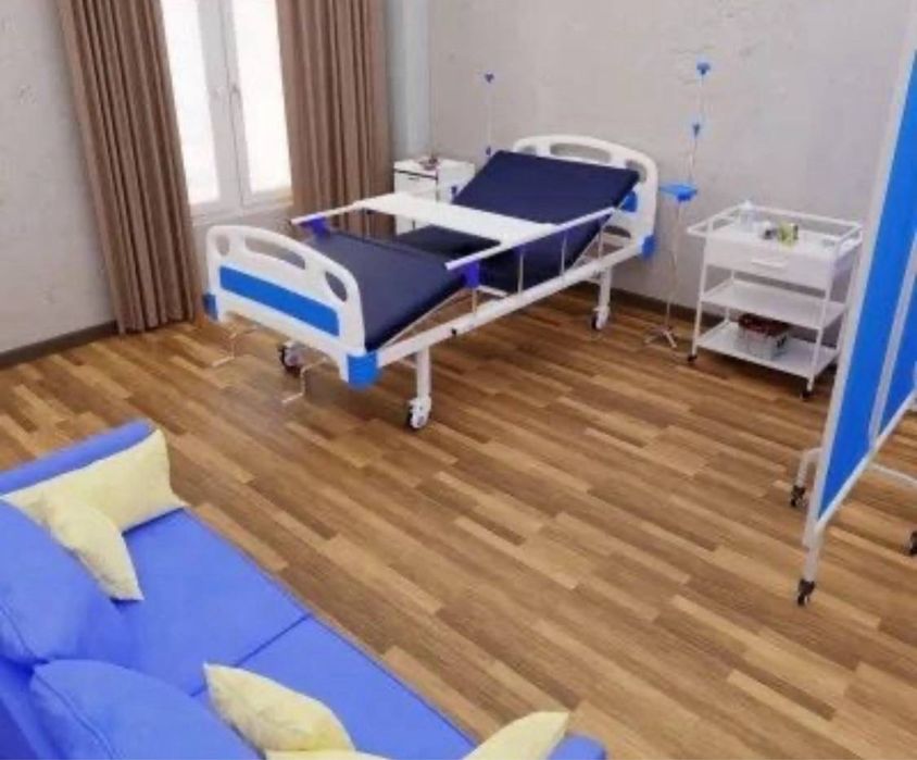 Медицинская кровать 6 функций | Удобная аренда для больных