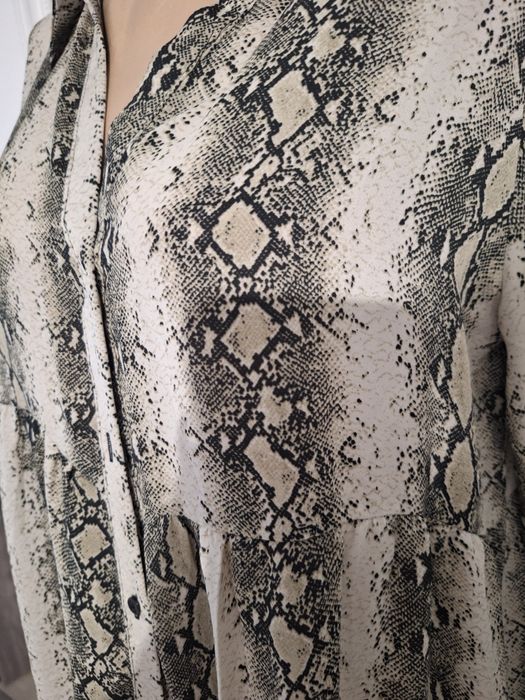 Cămașă rochita animal print..elastica M