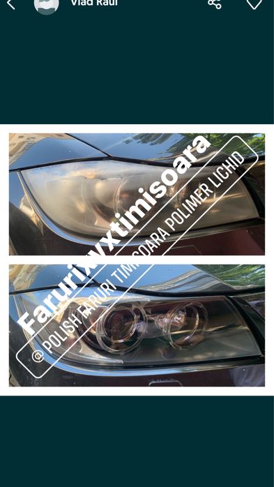 Polish Auto/Polish Faruri prin polimerizare Folii ppf