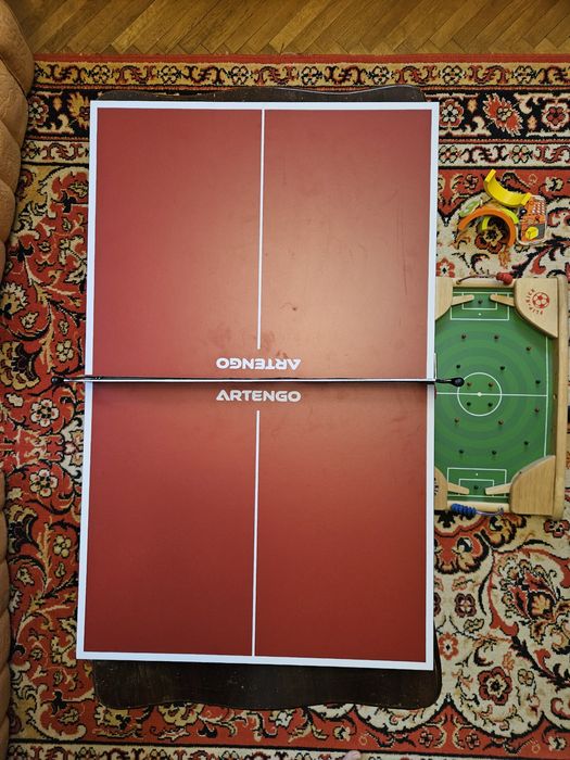 Mini masa de tenis ping pong Decathlon ARTENGO 700F rosie noua pliabil