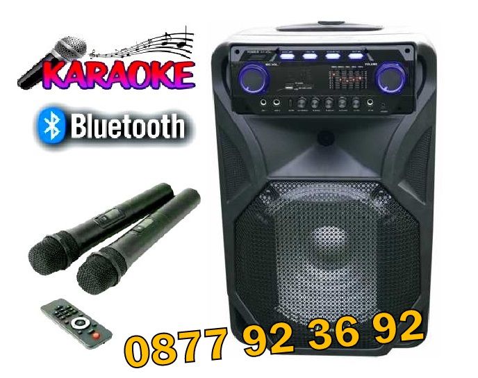 MR-106 Караоке колона, активна тонколона с микрофон, модел: MR-106 гр ...