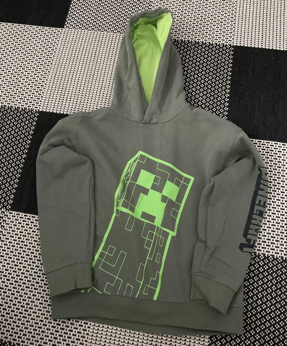 Lot 4 hanorace/bluze băiat 8–10 ani – Minecraft & Naruto
