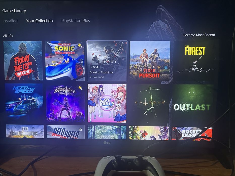 Playstation 5 Slim Disc version + 2 контролера + UFC 5,Fifa 26