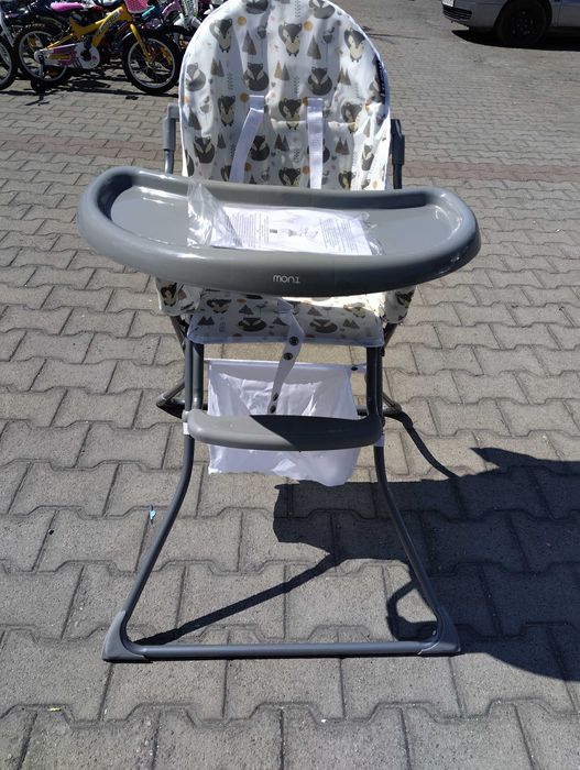 MONI Стол за хранене SCAUT сив