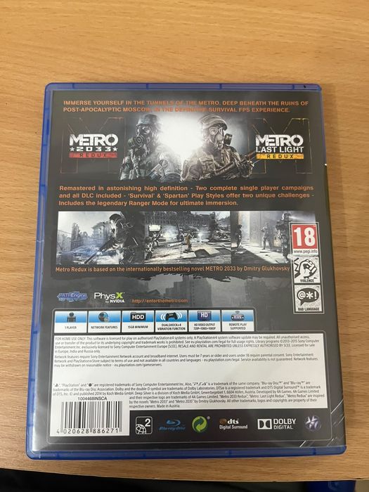 Игровой диск на PS4