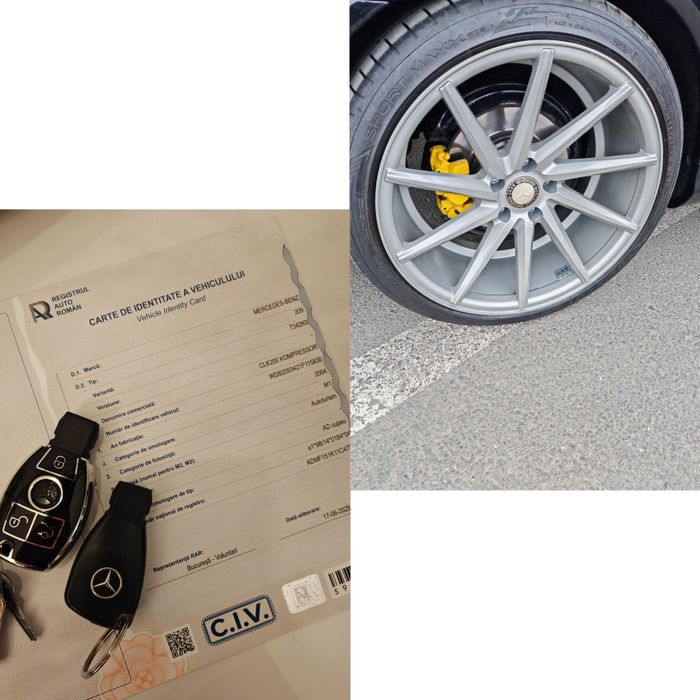 Vând  Mercedes-Benz CLK 200 Kompressor,  în stare impecabilă.