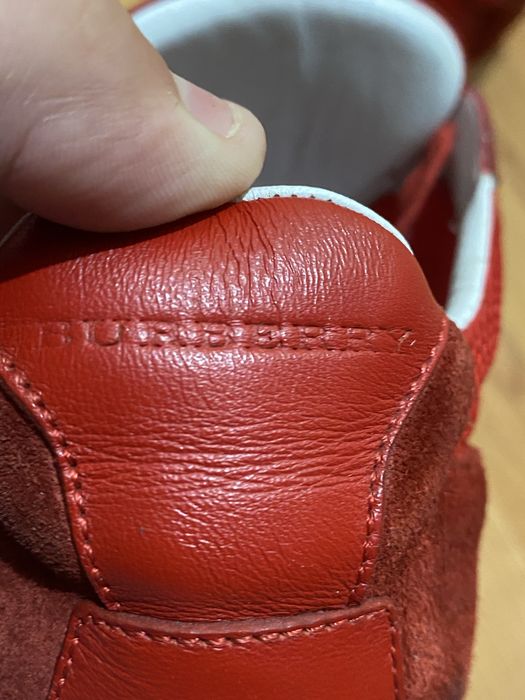 Burberry Red Mesh
