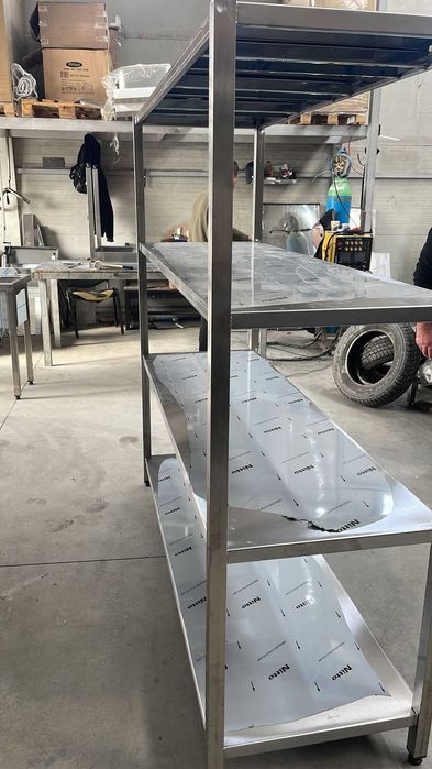 Rastele-Rafturi din inox, dimensiuni la cerere