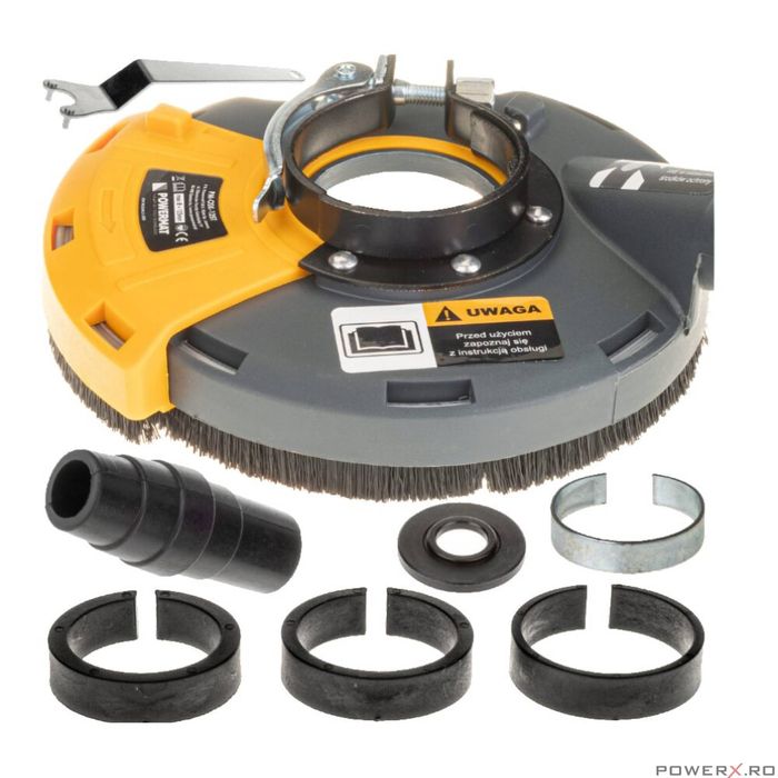 Capac aparatoare praf pentru flex polizor unghiular,125mm, Powermat