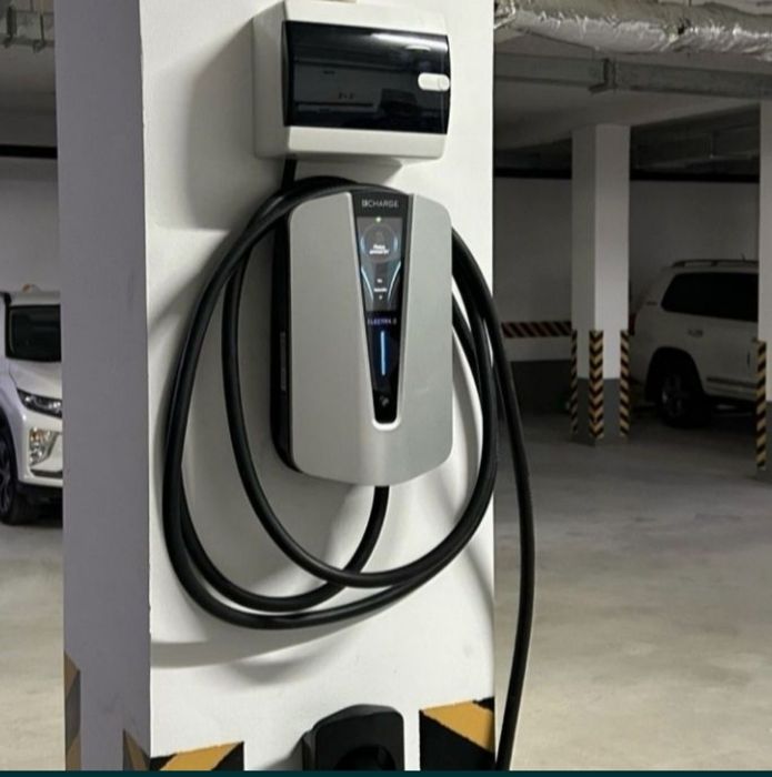 Установка/Зарядки для Электромобиля/Зашита от Перегрузки/Заземление.