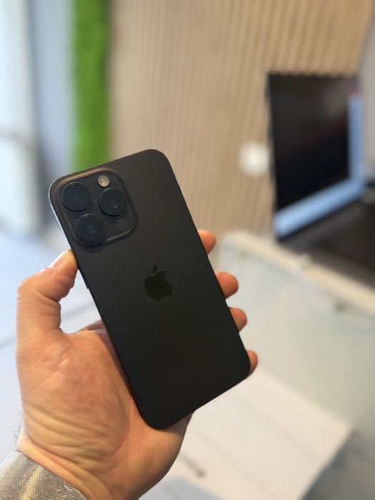 **ATSGSM.RO**iPhone 15 Pro 128GB Black/Baterie91%/Fact+Gar 12 luni