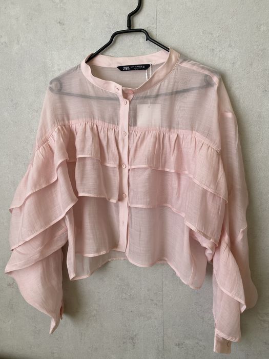 Zara дамска блуза риза
