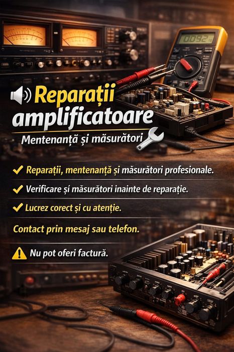 Reparații amplificatoare