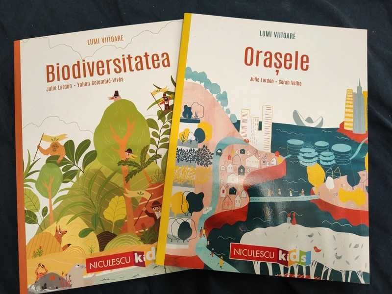 Lot 3 carti - Biodiversitatea, Orasele, Rețele sociale