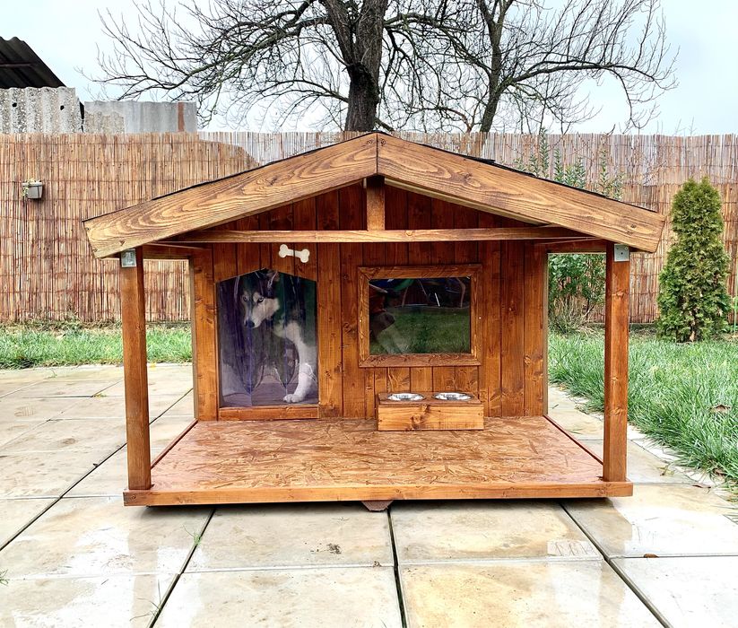 Cușcă câine izolată, autentică, de la producător - calitate garantată