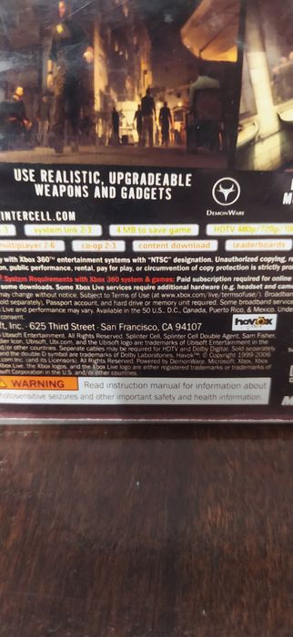 Видеоигра Splinter cell CONVICTION