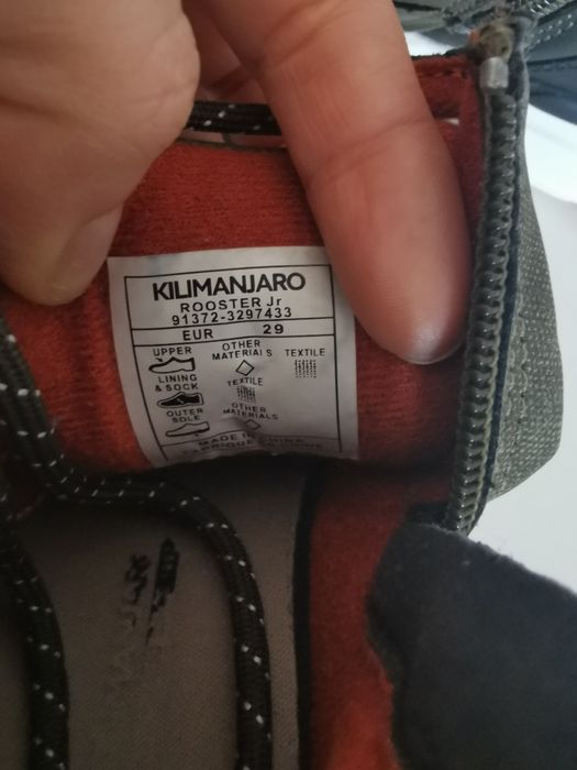 Kilimanjaro - Ghete pentru băieți, Rooster mărimea 29