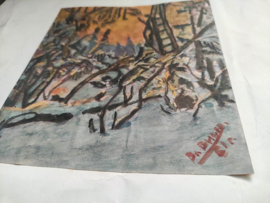 Продавам две стари рисунки на Вл. Вичев