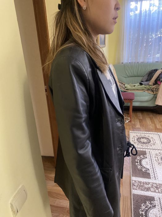 Продам  пиджак из натуральной кожи