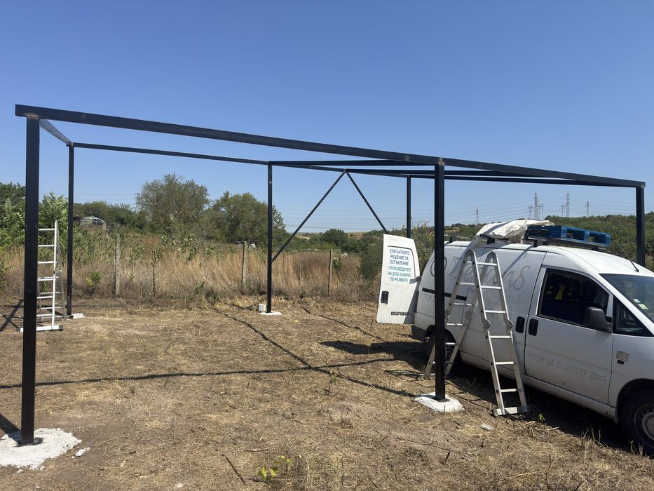 Метални конструкции за соларни системи