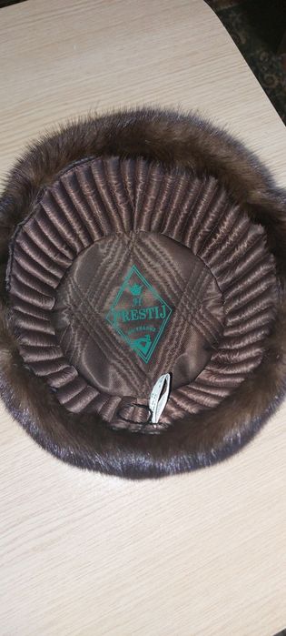 Шапка мужская норковая