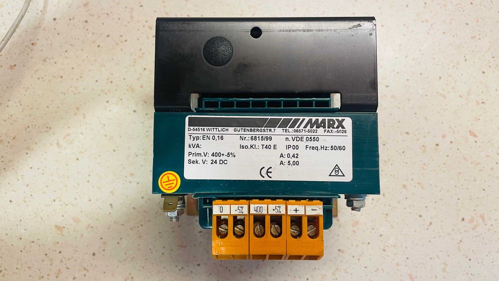 Sursa de alimentere 24VDC/5A, noua, nefolosita.