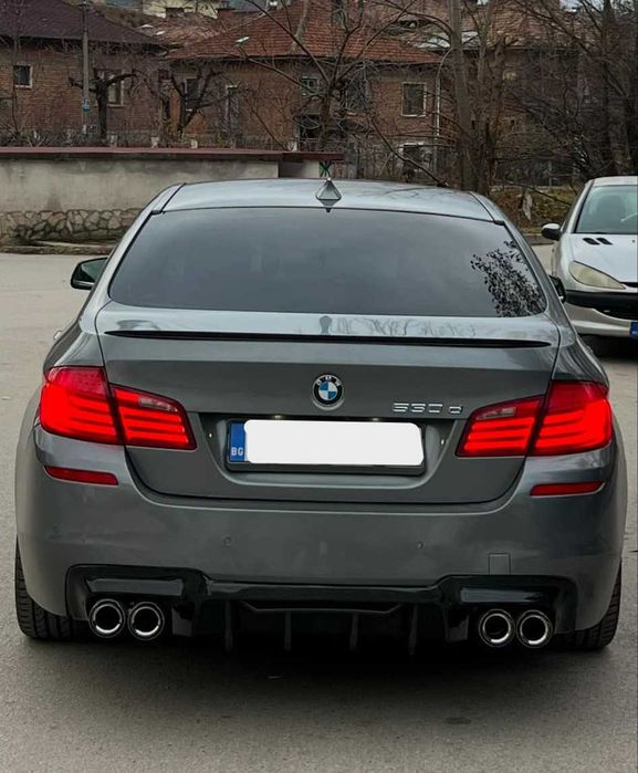 Дифузьор / добавка за задна броня за БМВ Ф10 / BMW F10 F11 Diffuser