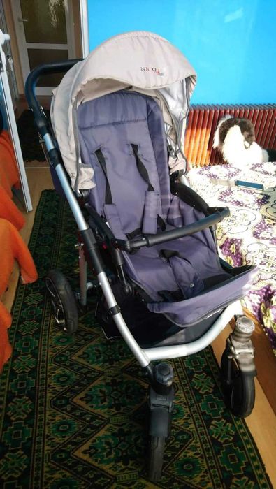 Детска количка със 2 коша