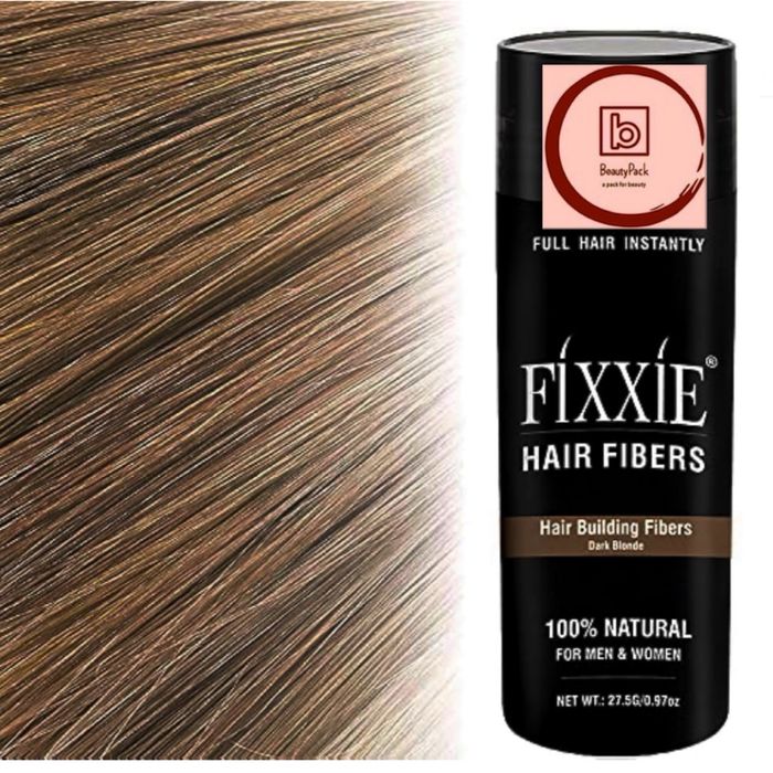 Fibre pentru par rar Beauty Pack, Fixxie, Brunet, Saten inchis, Blond