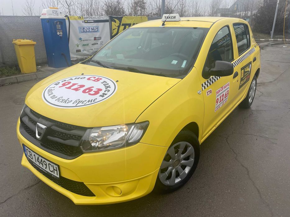 Продавам таксиметров автомобил Дачия Сандеро 1.2 LPG (2015 г.)