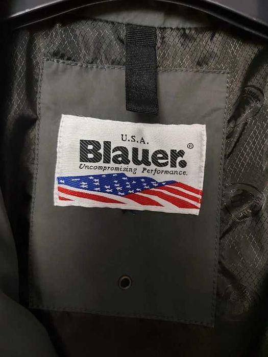 Jachetă Blauer U.S.A. originală, subtire, kaki, stil militar