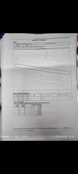 Teren intravilan + extravilan de vânzare 4900 m²