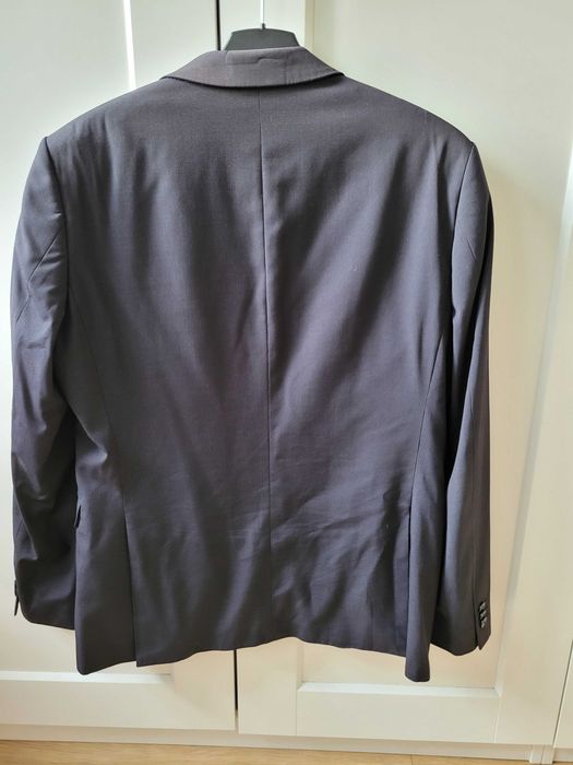 Costum haine barbati C&A Angelo Litrico, gri inchis, marimea M