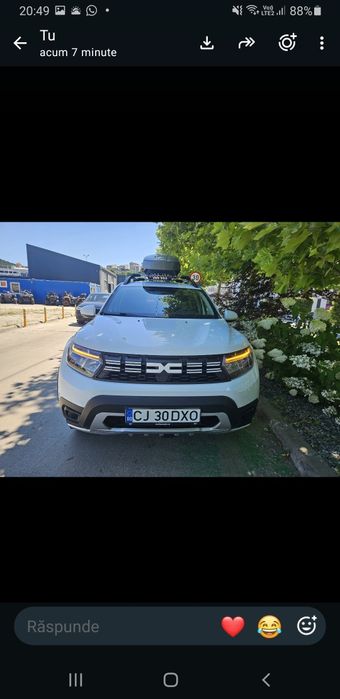 Vând Dacia Duster 1.0 TCE Gaz 2022 garantie