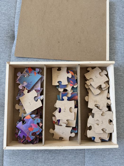 Дървен пъзел 3х24 ел. Замръзналото кралство 2