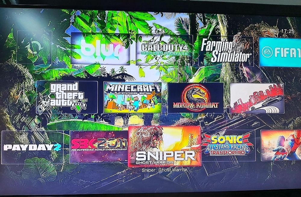 Ps 3 SuperSlim Gta5 Fifa19 Minecraft Farming Nfs Spiderman MKombat GOW